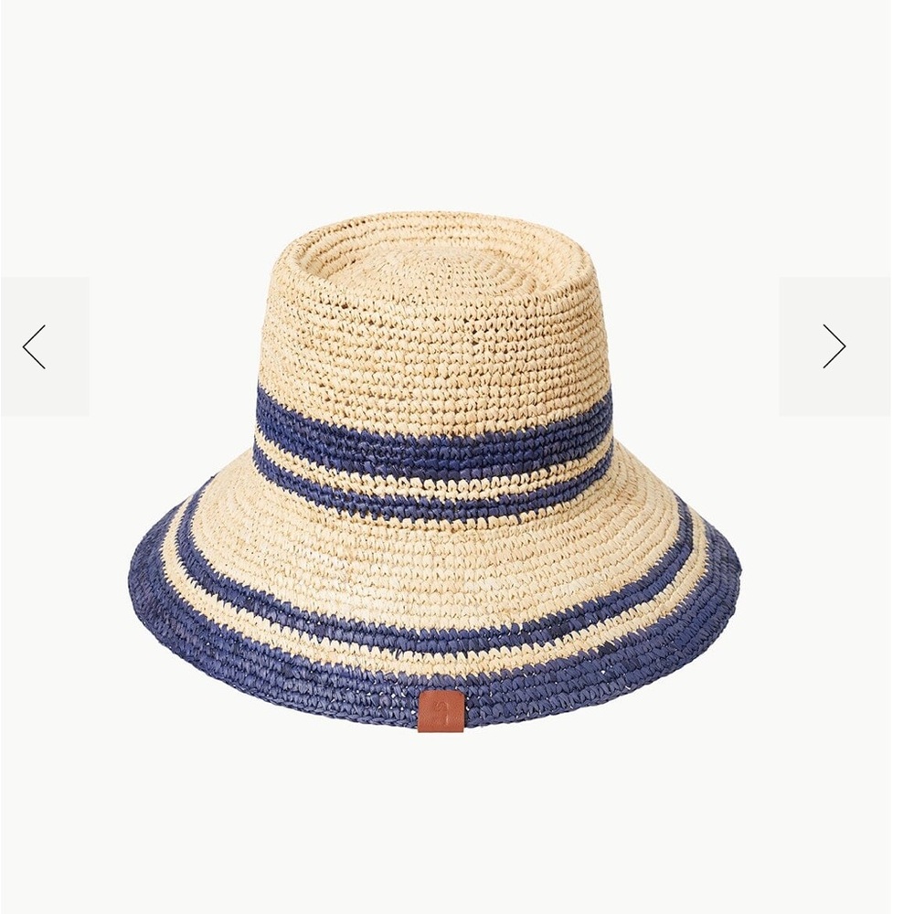 Staud Rita Bucket Straw Crochet Hat